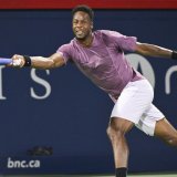 Gaël Monfils a réussi un bel exploit KEYSTONE/AP/Graham Hughes
